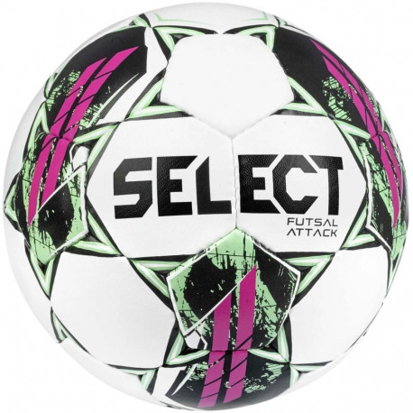 Piłka nożna Select Hala Futsal Attack v22 biało-różowa 17622/370016