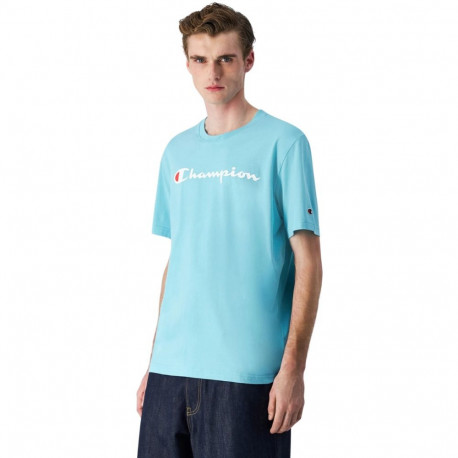 Champion meeste T-särk SS Tee 220256 BS184, helesinine