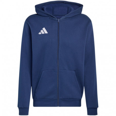 Adidas laste kapuutsiga pusa Entrada 26 Full Zip KH1784, tumesinine