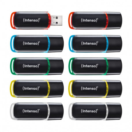1x10 Intenso Business Line   8GB USB Stick 2.0 farbl.sort.3511561
