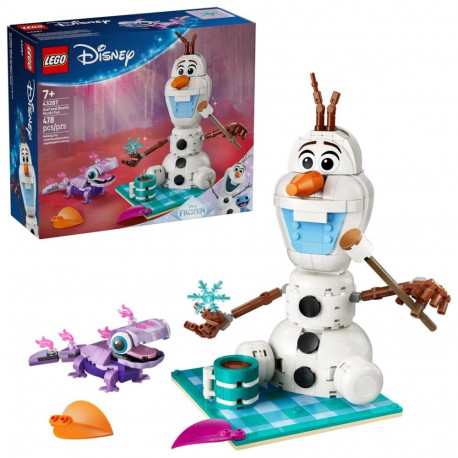 LEGO DISNEY mängukomplekt 43287 Olafi ja Bruni piknikulõbu