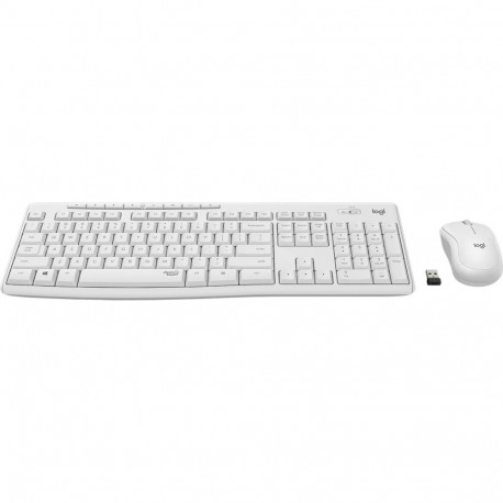 Klaviatuur hiirega Logitech MK295 SWE Silent, valge