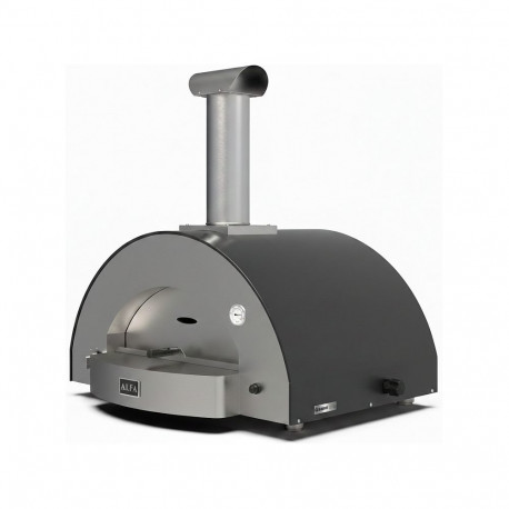 Alfa Forni pitsaahi Classico 4 Pizze hübriid, kiltkivihall