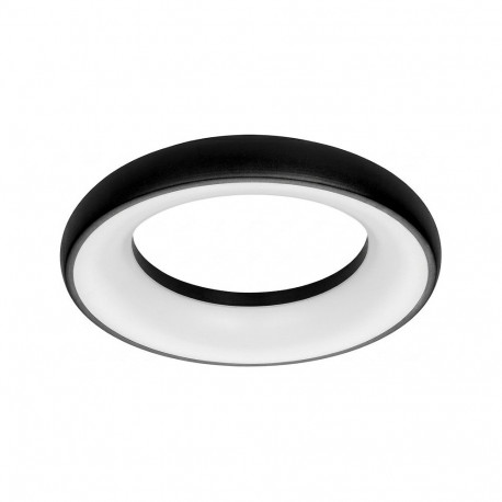 Synergy 21 LED ümar valgusti Donut must soe valge 35w