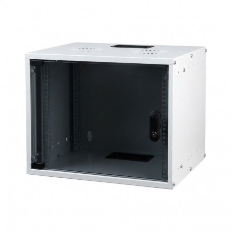 seinakapp 06HE 19zoll 48.26cm basic sügavus 450mm 1-osaline flatpack RAL9010, valge