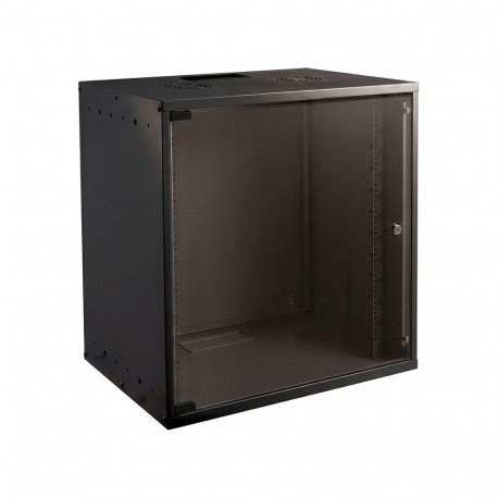 Seinale paigaldatav 19" 9HE korpus Basic sügavus 450mm kokkupandamata, must