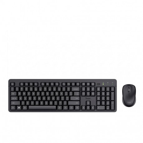 "Trust Ody II Wireless Keyboard & Mouse Black DE"