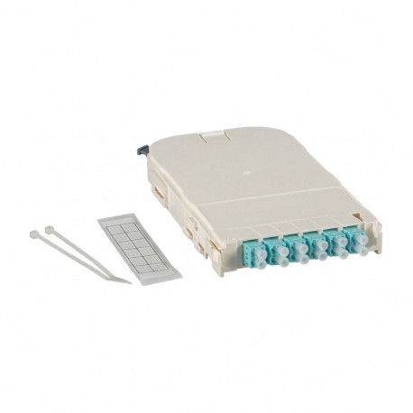 "EFB FTTH Moduleinschub fr FTTH-BGT,12 Port LC mit OM4 Keramik Kupplungen"