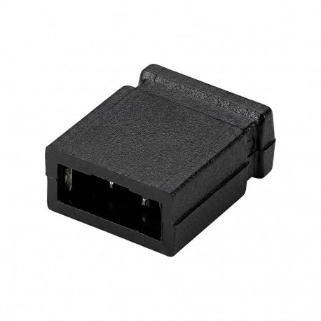 "EFB Adressierstecker EKS/G schwarz, RM2,54, geschlossen, 100er"