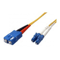 "EFB Duplex Patchkabel LC-SC OS2 G652D 5m LSZH 2mm gelb"