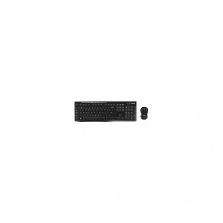 Logitech Mouse and Keyboard Set MK270 - US Layout - Black