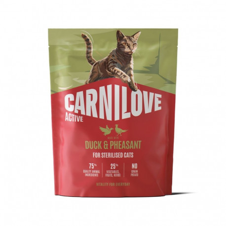Carnilove Active Duck & Pheasant Adult Sterilised cat food 0,4kg