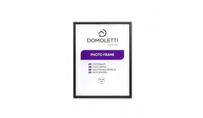 DOMOLETTI raam AURA 30x40cm, must
