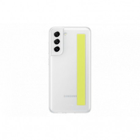 Samsung kaitseümbris Galaxy S21 FE Clear Strap, valge