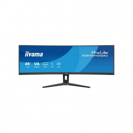 Monitor - iiyama ProLite XCB4594DQSU-B1 45-Inch 5120x1440 1500R Curved Black