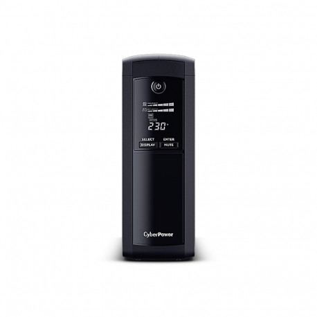 UPS - CyberPower VP1600ELCD Offline UPS, 1600VA, LCD Display, Black