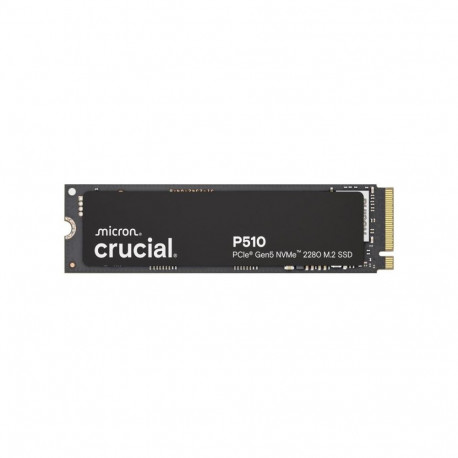 M.2 NVMe SSD - Crucial P510 1TB PCIe 5.0 15000 IOPS Black