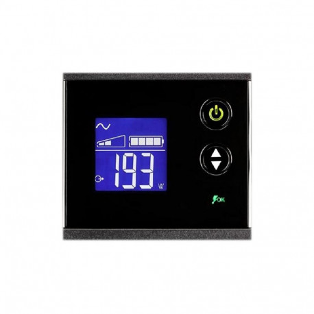 UPS - Eaton Ellipse PRO 650 IEC, Offline UPS, LCD Display, EcoControl, Black