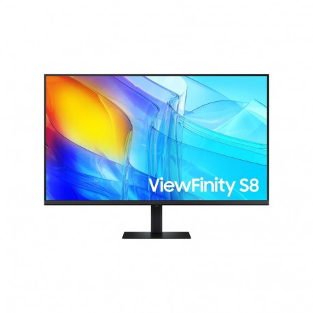 Monitor - Samsung ViewFinity S8 37-Inch 4K UHD 100% sRGB Flat Screen Monitor Black