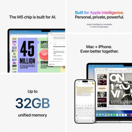 Apple MacBook Air 13,6 Retina M5 16GB 512SSD EN Sky Blue MDHH4ZE/A