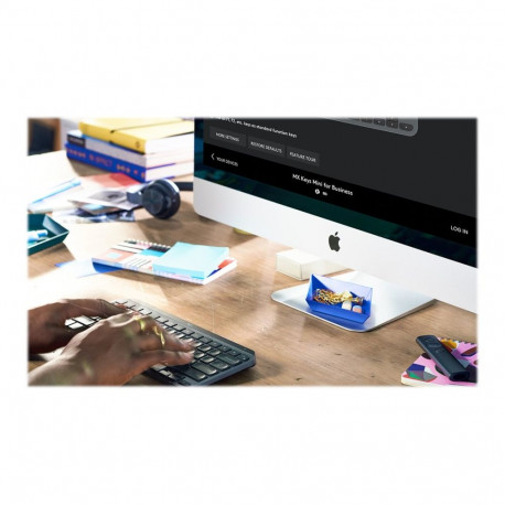 Logitech klaviatuur MX Keys Mini ärikasutuseks US Intl, grafiit