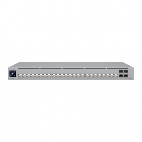 Ubiquiti Layer 3 Etherlighting switch USW-PRO-HD-24-EU, (22) 2.5 GbE, (2) 10 GbE ports, (4) 10G SFP+