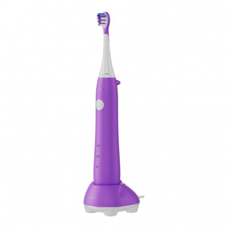 AENO DB9V Sonic Toothbrush for Kids, 600mAh, 3 Brush Heads, IPX7, Violet