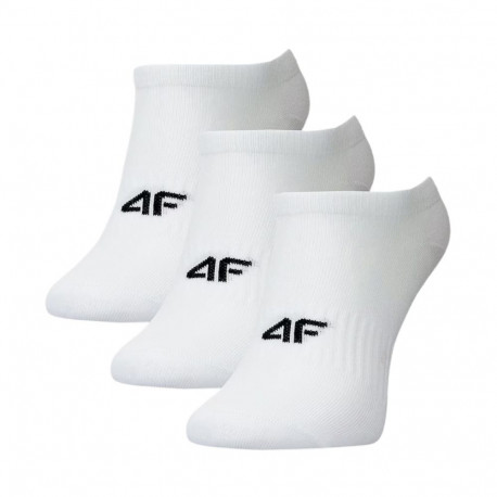 4F naiste sokid F443 3 paari 4FWMM00USOCF443 10S, valge