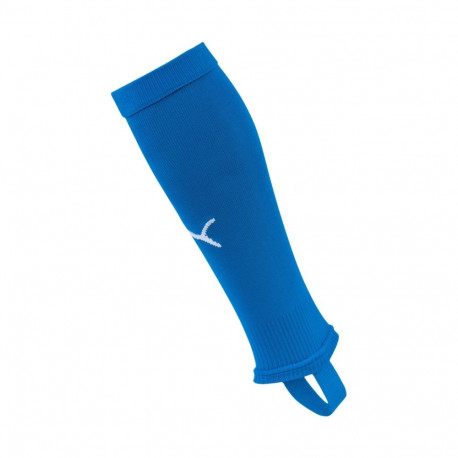 Rękawy piłkarskie Puma Team Liga Stirrup niebieskie 703439 02