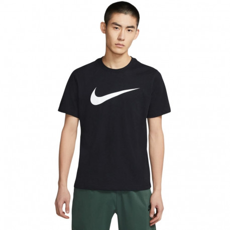 Nike meeste t-särk DC5094 010 Nsw Tee Icon Swoosh, must