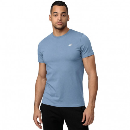 4F meeste t-särk M4483 4FWSS26TTSHM4483 32S 3XL, teksasinine