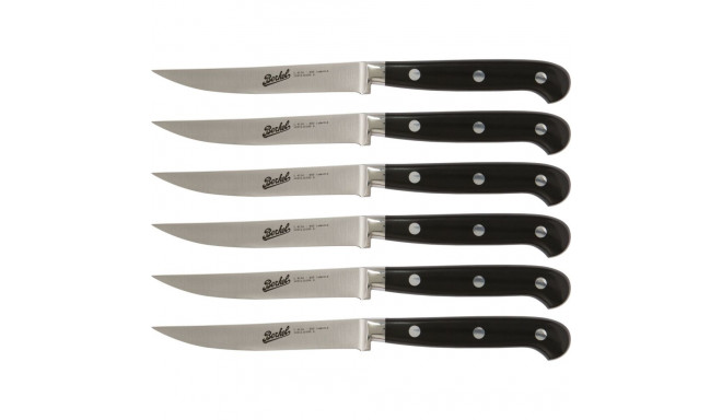 Berkel Adhoc Glossy Black Steak Set 6-pcs.