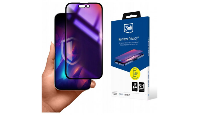 3mk privaatsusfilter Rainbow Privacy Apple iPhone 15