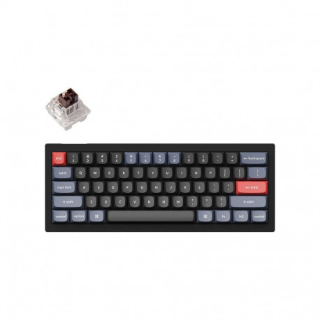 KEYBOARD WRL V4 RGB/CARBON BLACK V4-B3 KEYCHRON V4-B3