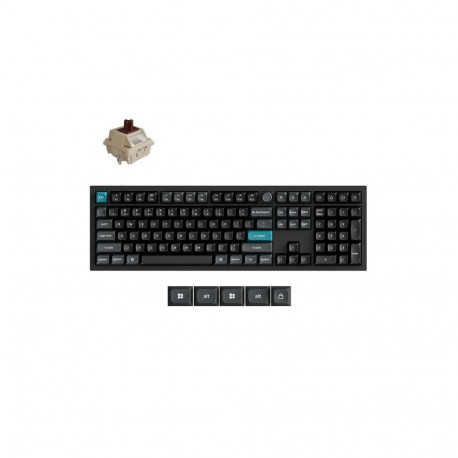 KEYCHRON klaviatuur Q6U-M3 juhtmevaba ultra, must