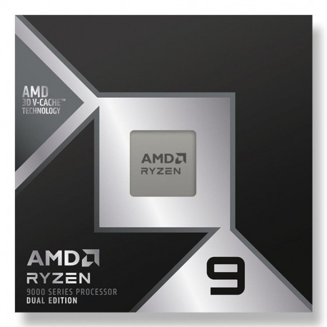 CPUAMDDesktopAMD RyzenT 99950X3D2 4.3 GHz16xCoresCache 192 MBSocket Socket AM5TDP 200 WGPU YesBox100