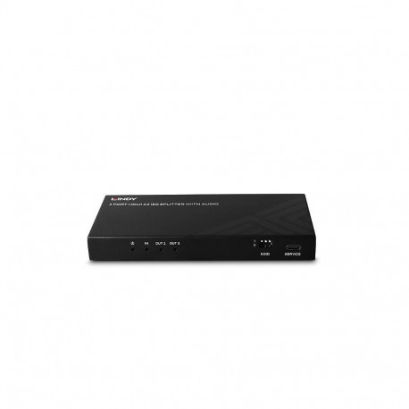 Lindy 2-pordiline HDMI-jaotur 8K60 heliga