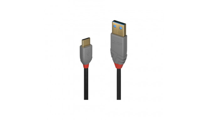 LINDY kaabel 36888 USB2 C-A 3M, antratsiit