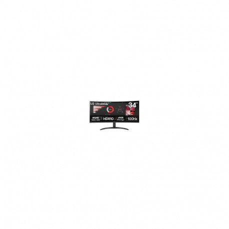 LG monitor 34WR50QK-B 34" VA-paneel QHD 21:9 100Hz 5ms 3440 x 1440 pixels 240cd/m HDMI-portide arv 2
