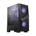 MSI MAG FORGE 100M PC Case  Mid-Tower  USB 3.2  Black