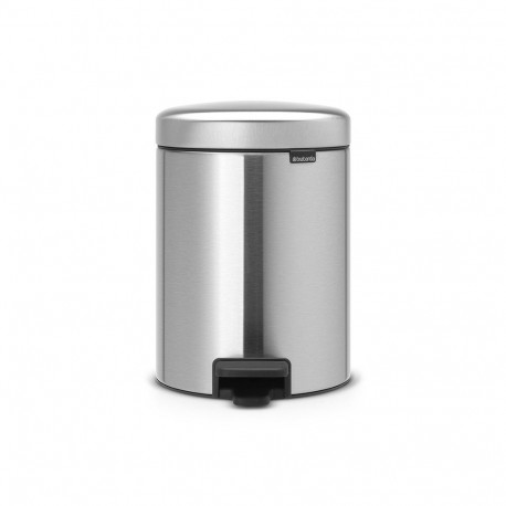BRABANTIA atkritumu tvertne ar pedāli NewIcon  5 l  Matt Steel 112645