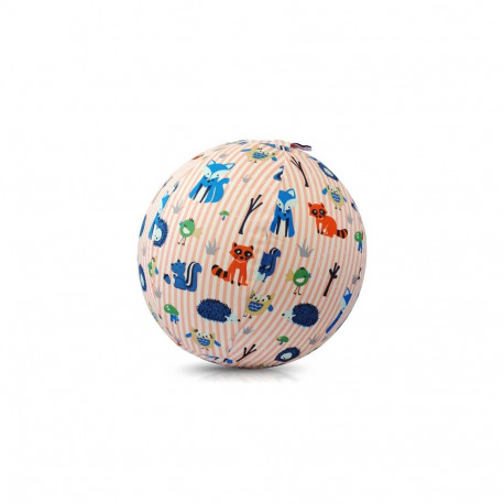 Bubabloon lateksa balons ar auduma pārvalku  Animal Stripes Pink 040390