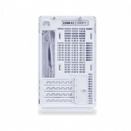 Lian Li DAN Cases A3-mATX Wood Edition PC-Gehause  Tempered Glass  Micro-ATX - Buche  weis