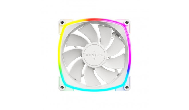 Montech RX120 PWM ARGB fan - 120mm  white