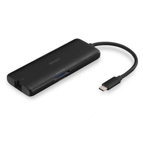 LINDY I/O dokkimisjaam DST-MINI 43358 USB-C