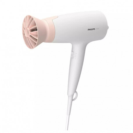 Philips föön BHD300/00 1600W, valge/roosa