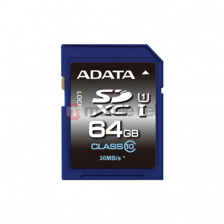 ADATA mälukaart SDXC ASDX64GUICL10-R 64GB Class 10