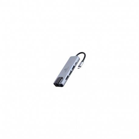 USB-C adapter 5in1 PD HDMI USB 3.1 USB 2.0 LAN