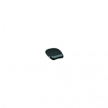 FELLOWES CRYSTAL BLACK MOUSEPAD & WRIST