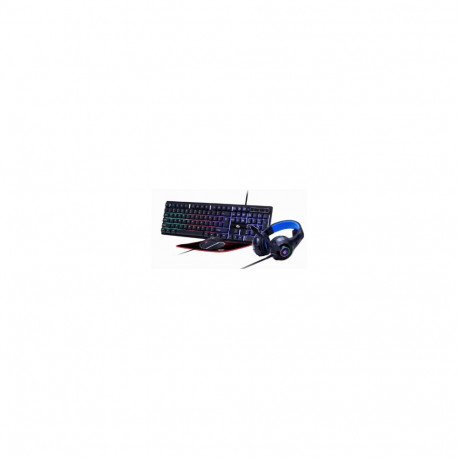 Gembird GGS-UMGL4-02 Gaming Set "Ghost" with 4in1 backlight  keyboard  mouse  pad  headphones